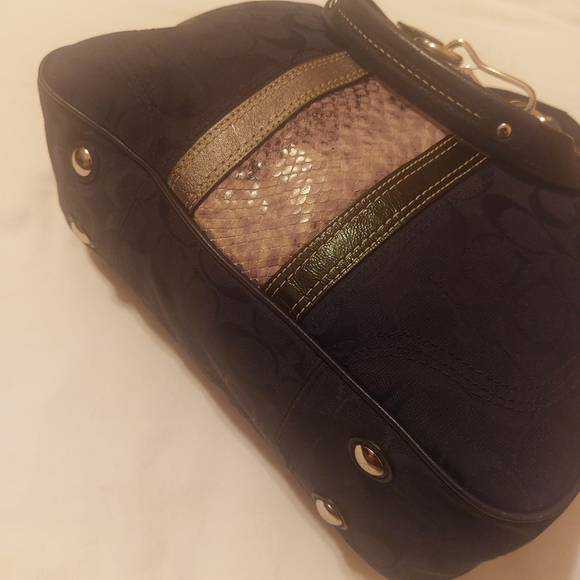 COACH AUTHENTIC SIGNATURE BROWN BY PYTHON - Picture 7 of 16